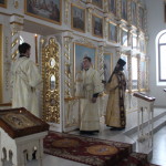 Приезд правящаго архиерея Владыки Алексия /Гроха/, архиепископа Балтского и Ананьевского.